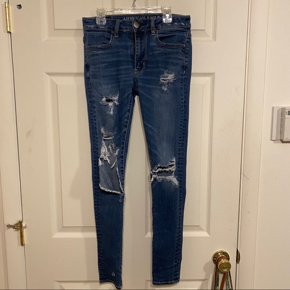 American Eagle denim hi-rise jegging jeans